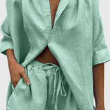 Anika Conjunto Dos Piezas Algodón Ligero Exclusivo Premium