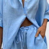 Anika Conjunto Dos Piezas Algodón Ligero Exclusivo Premium