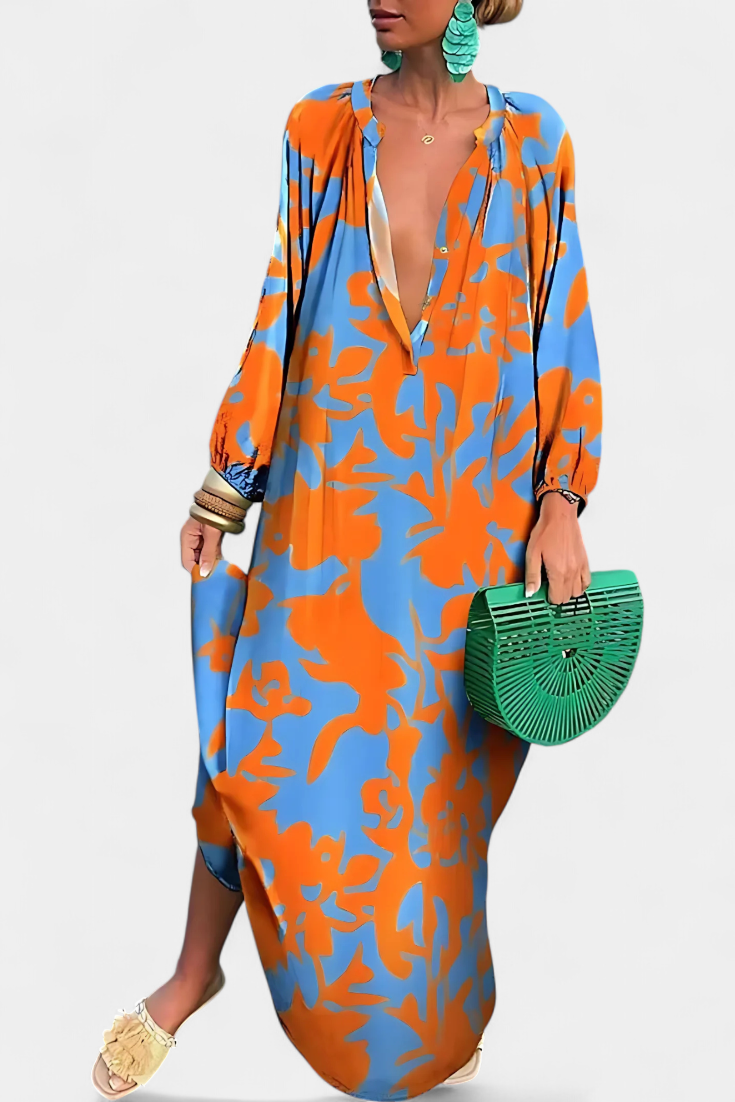 Malina Vestido Boho Ligero Artesanal Colección Exclusiva