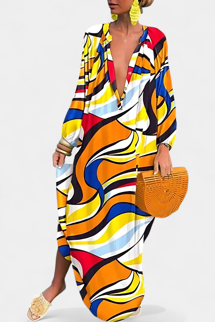 Malina Vestido Boho Ligero Artesanal Colección Exclusiva