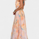 Alaia Vestido Estampado Aquarelle Colección Exclusiva