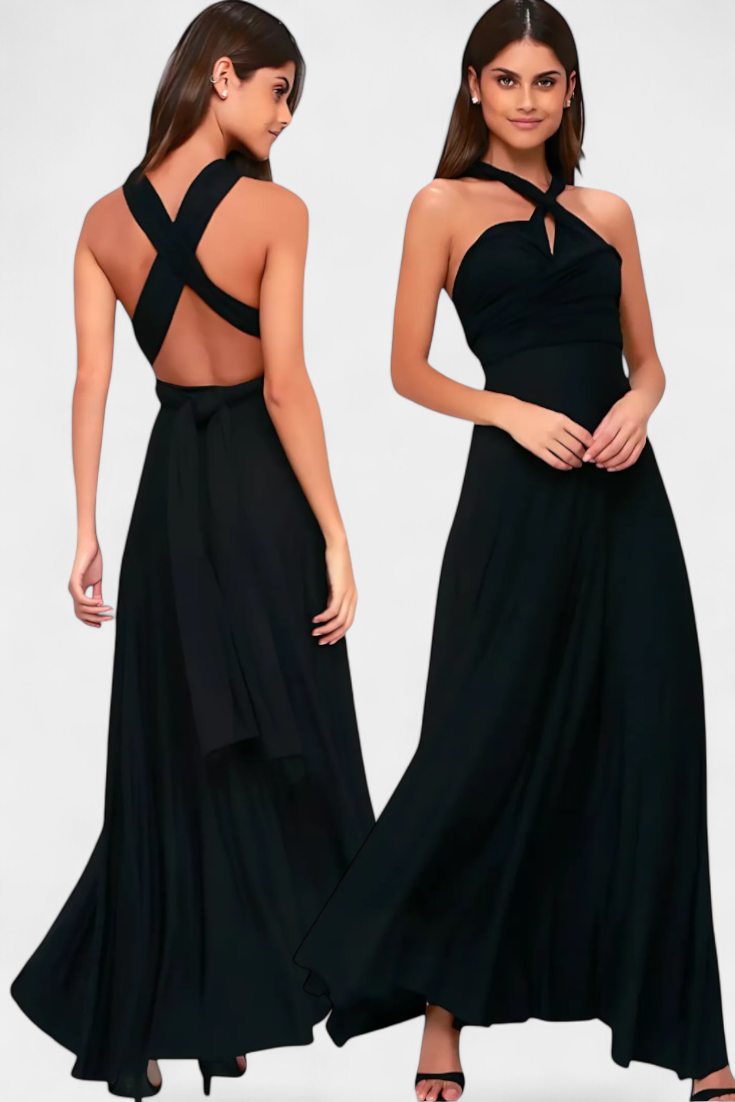Josephine Vestido Envolvente Colección Exclusiva Ajustable