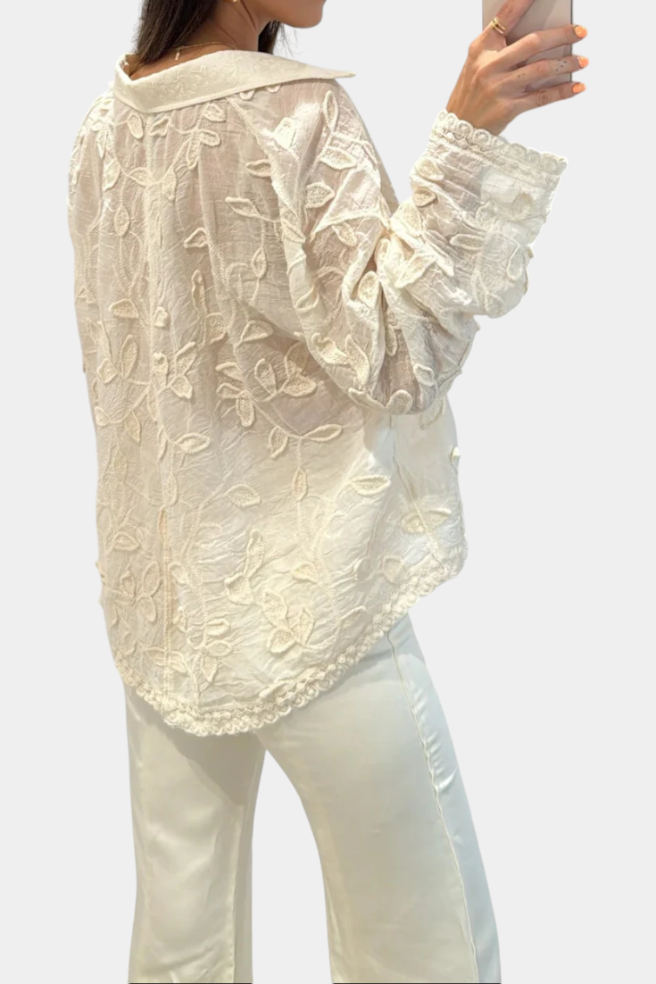 Prairie Camisa de Encaje Bordado Edicion Limitada Exclusiva