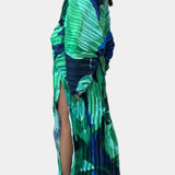 Recca Vestido Maxi Plisado de Colección Privada Edición