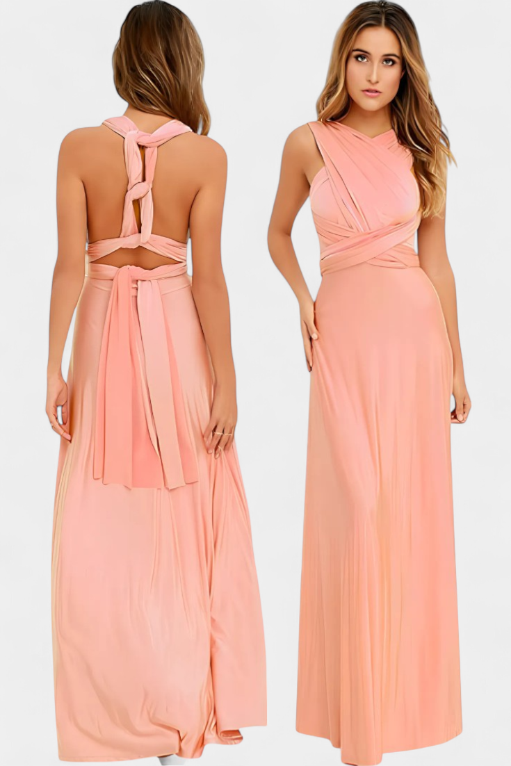 Josephine Vestido Envolvente Colección Exclusiva Ajustable