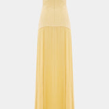 Deia Vestido Maxi de Malla Premium Colección Exclusiva