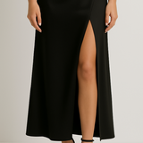 Elina Vestido Seda Colección Exclusiva Premium Elegante