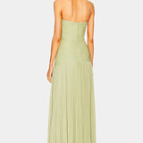 Deia Vestido Maxi de Malla Premium Colección Exclusiva