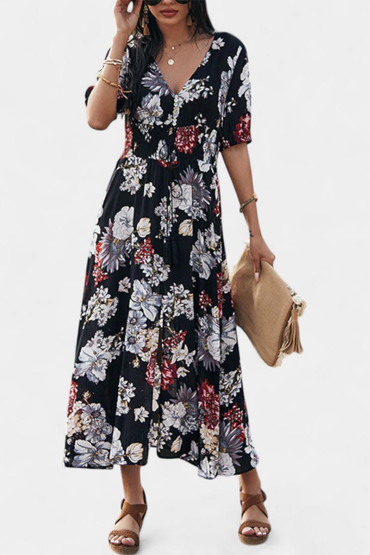 Benoja Vestido Verano Estampado Floral Colección Exclusiva