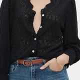 Blusa Hanalei Encaje Vintage Algodón Colección Exclusiva