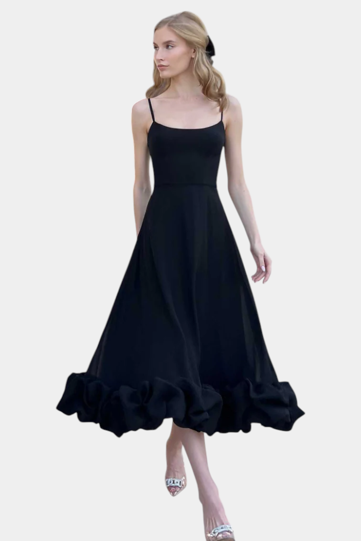 Sela Vestido Maxi Fluyente Colección Alta Gama Exclusiva