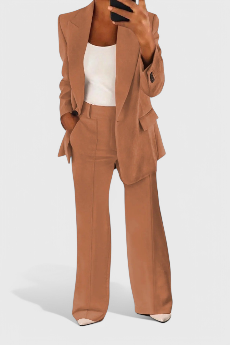 Kaia Conjunto Pulido de Dos Piezas Tela Ultra Suave Premium