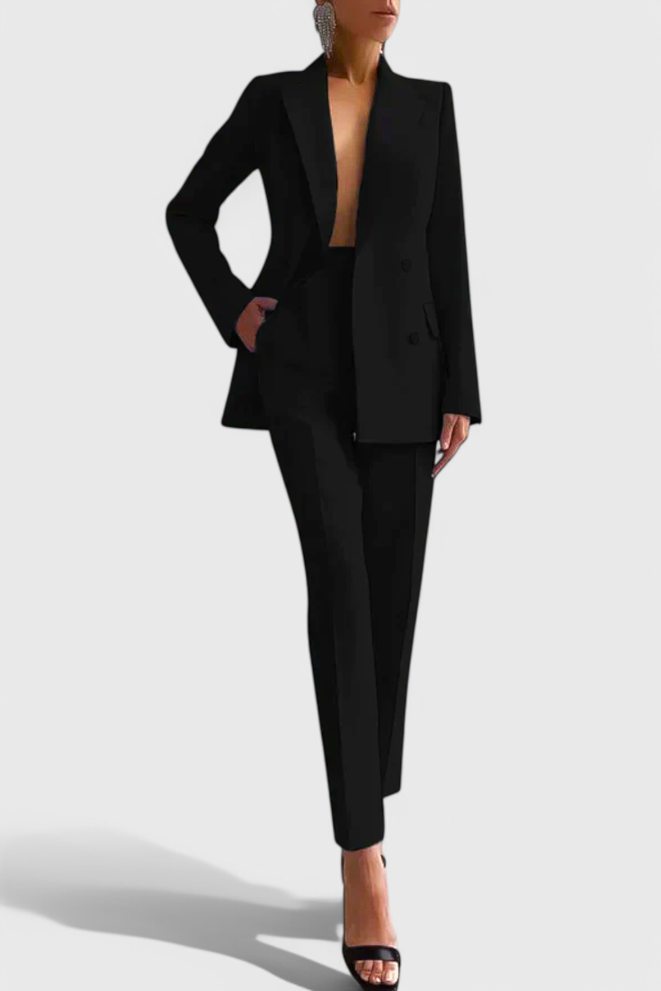Jolene Conjunto Blazer y Pantalón de Sastrería Exclusiva
