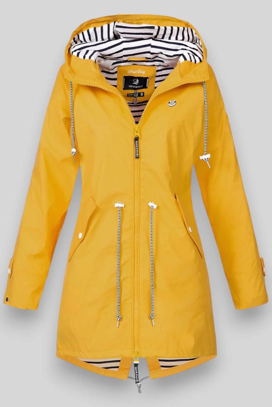 Aria Estilosa Chaqueta De Lluvia Impermeable Exclusiva