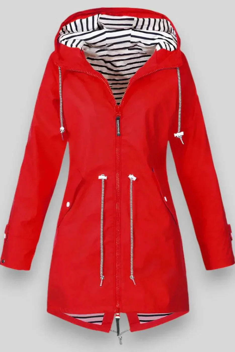 Aria Estilosa Chaqueta De Lluvia Impermeable Exclusiva