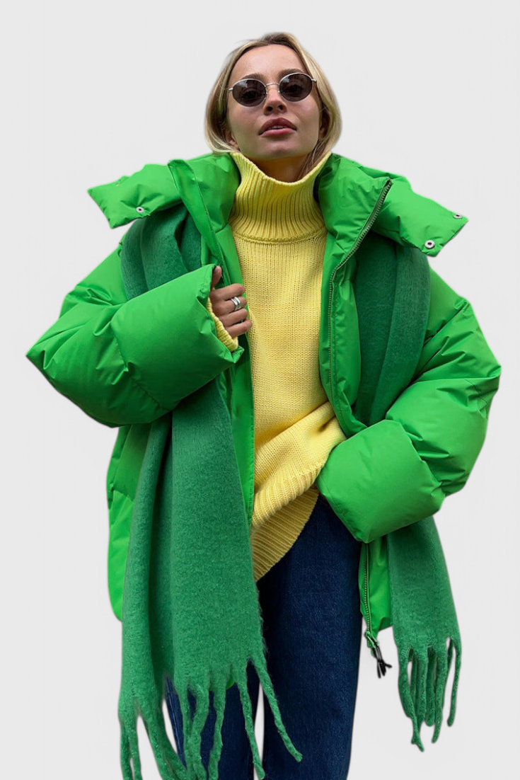 Emilia Chaqueta Puffer Elegante Colección Lujo Exclusiva