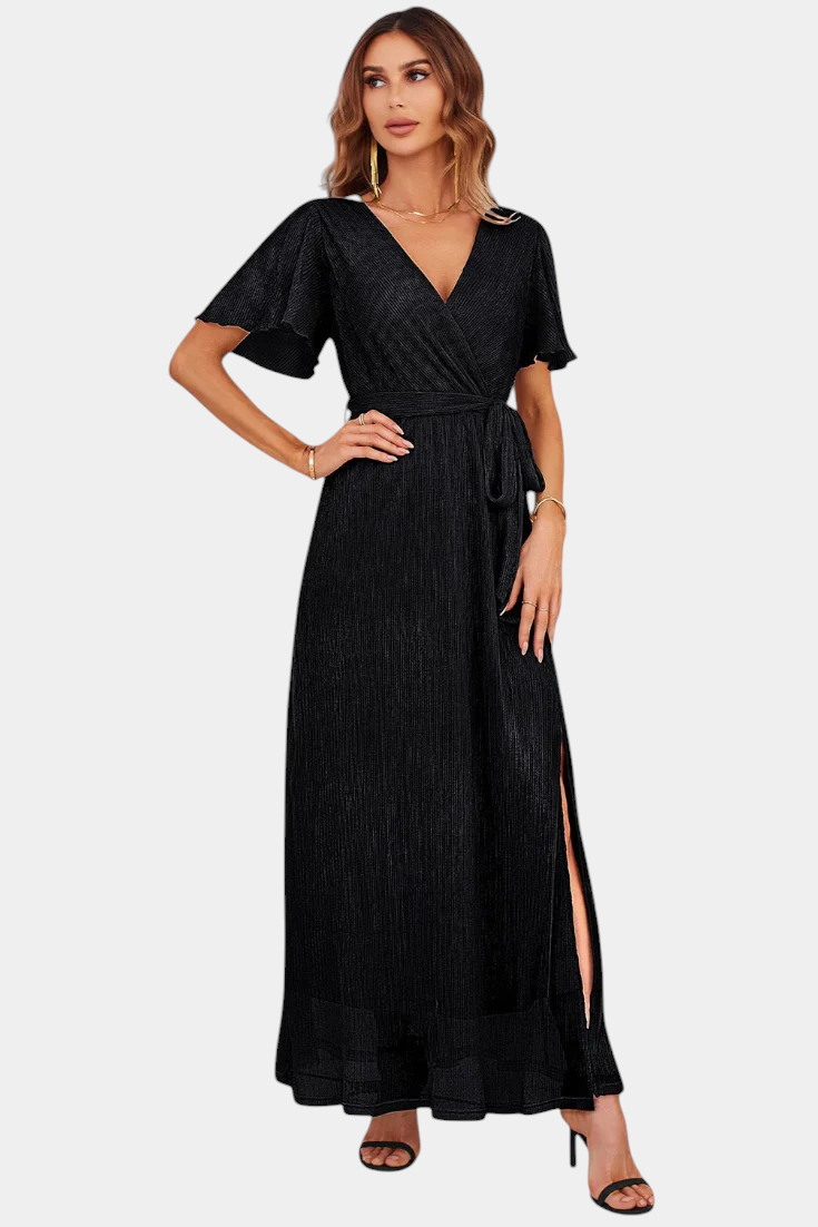 Esperanza Vestido Maxi Envolvente Colección Exclusiva