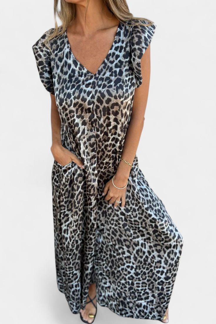 Isela Mono De Cuello En V Leopardo Edición Exclusiva