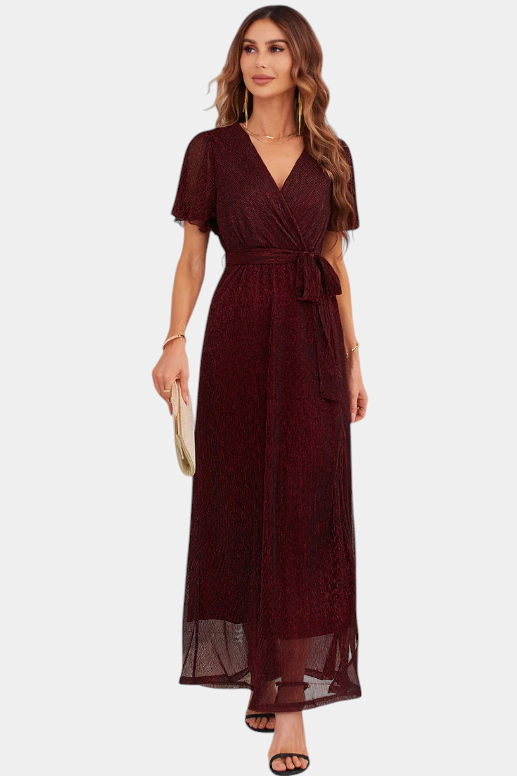 Esperanza Vestido Maxi Envolvente Colección Exclusiva