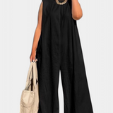 Airla Mono Oversize Sin Mangas Pierna Ancha Limitada