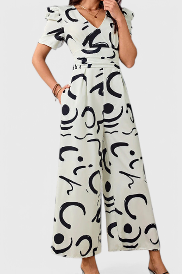Zawadi Mono a Medida Estampado Abstracto Exclusivo Edición