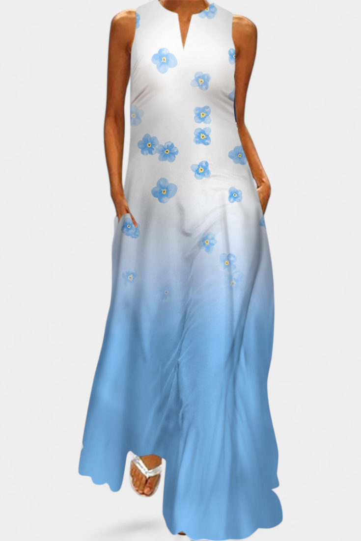 Enna Vestido Sin Mangas Escote V Colección Lujo Exclusiva
