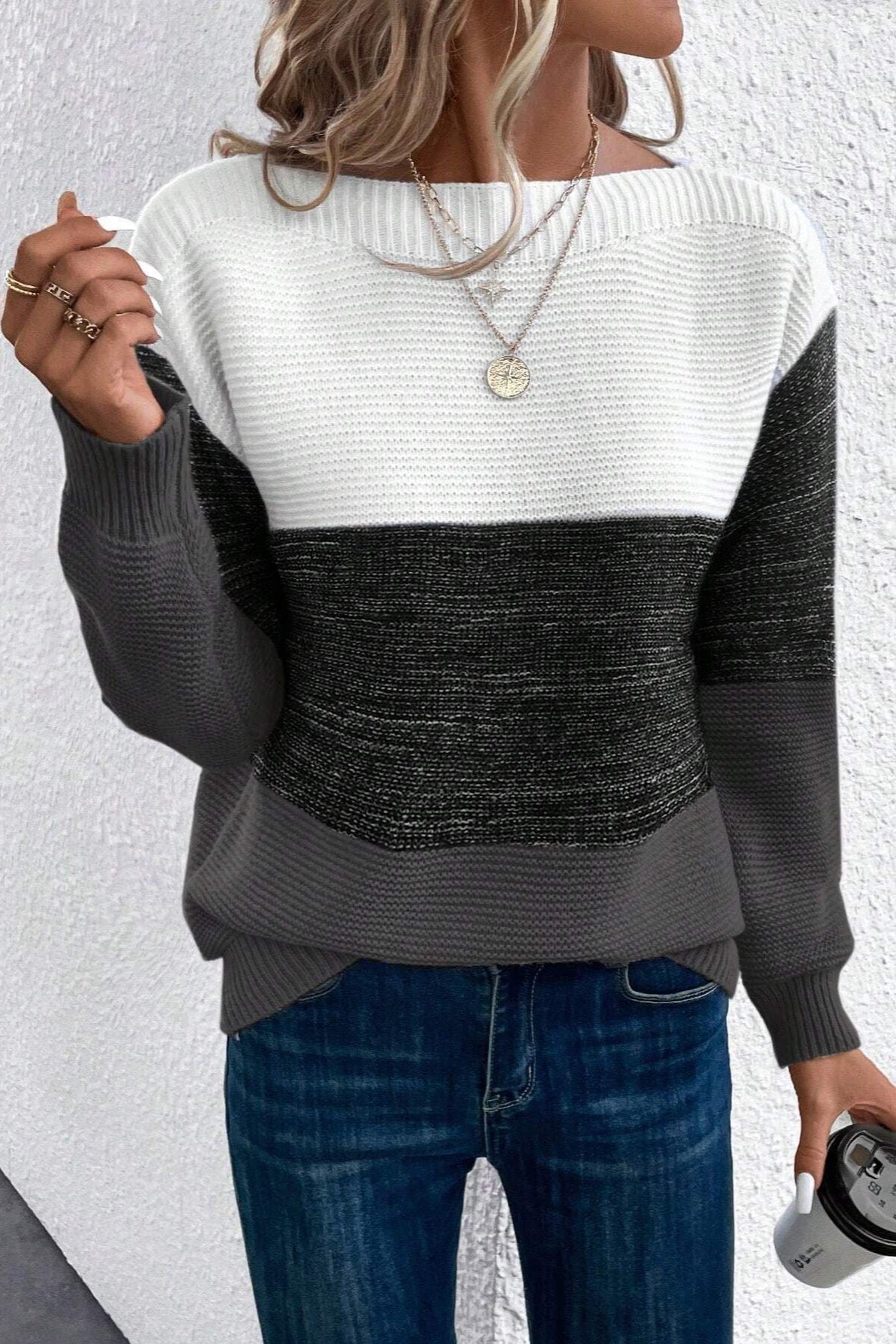 Soria Jersey De Lana Mezclada Con Toque Suave De Colección