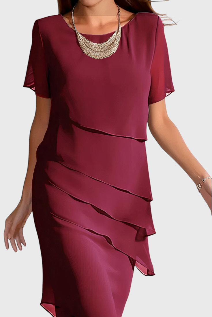 Mia Vestido Gasa Algodón Con Flecos Edición Limitada