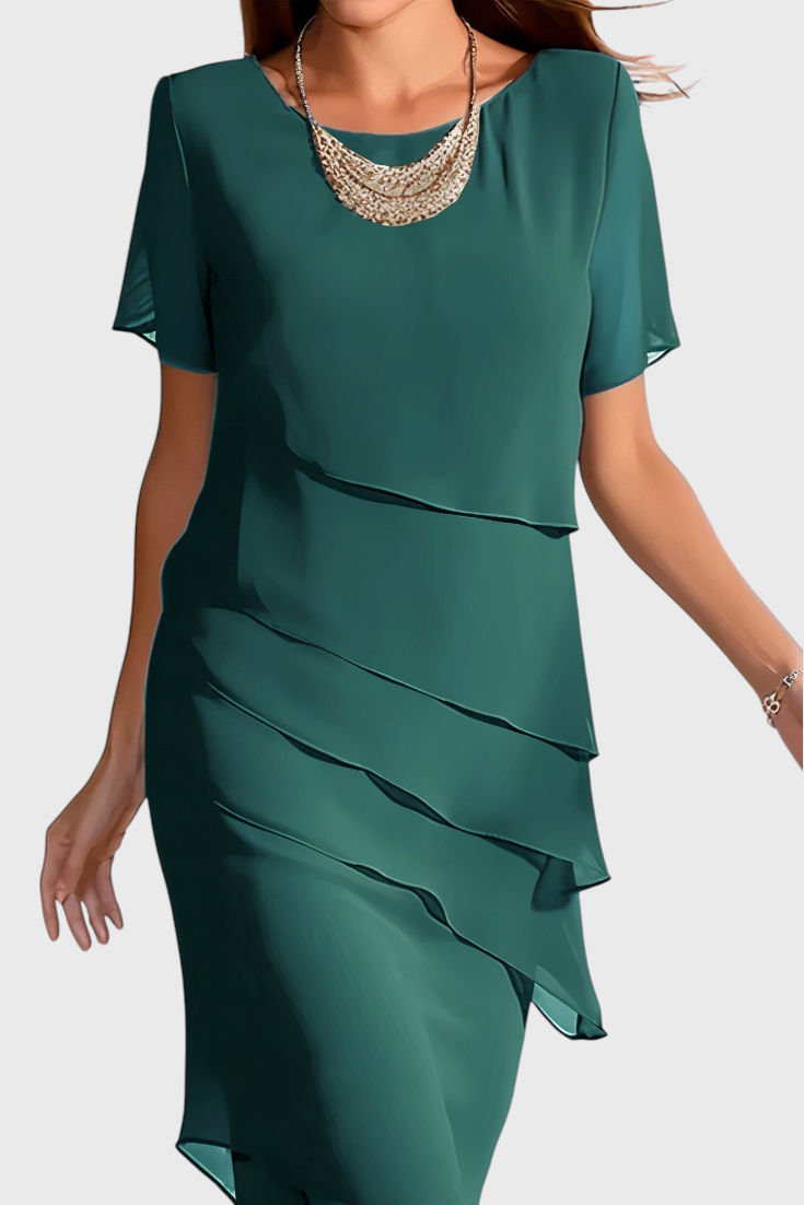 Mia Vestido Gasa Algodón Con Flecos Edición Limitada