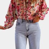 Blusa Sueños de Flores Silvestres Colección Vintage