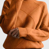 Jasmine Jersey de Cuello Alto Cachemira Edición Exclusiva