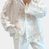 Iris Blusa Wild Bordado Encaje Colección Exclusiva Limitada