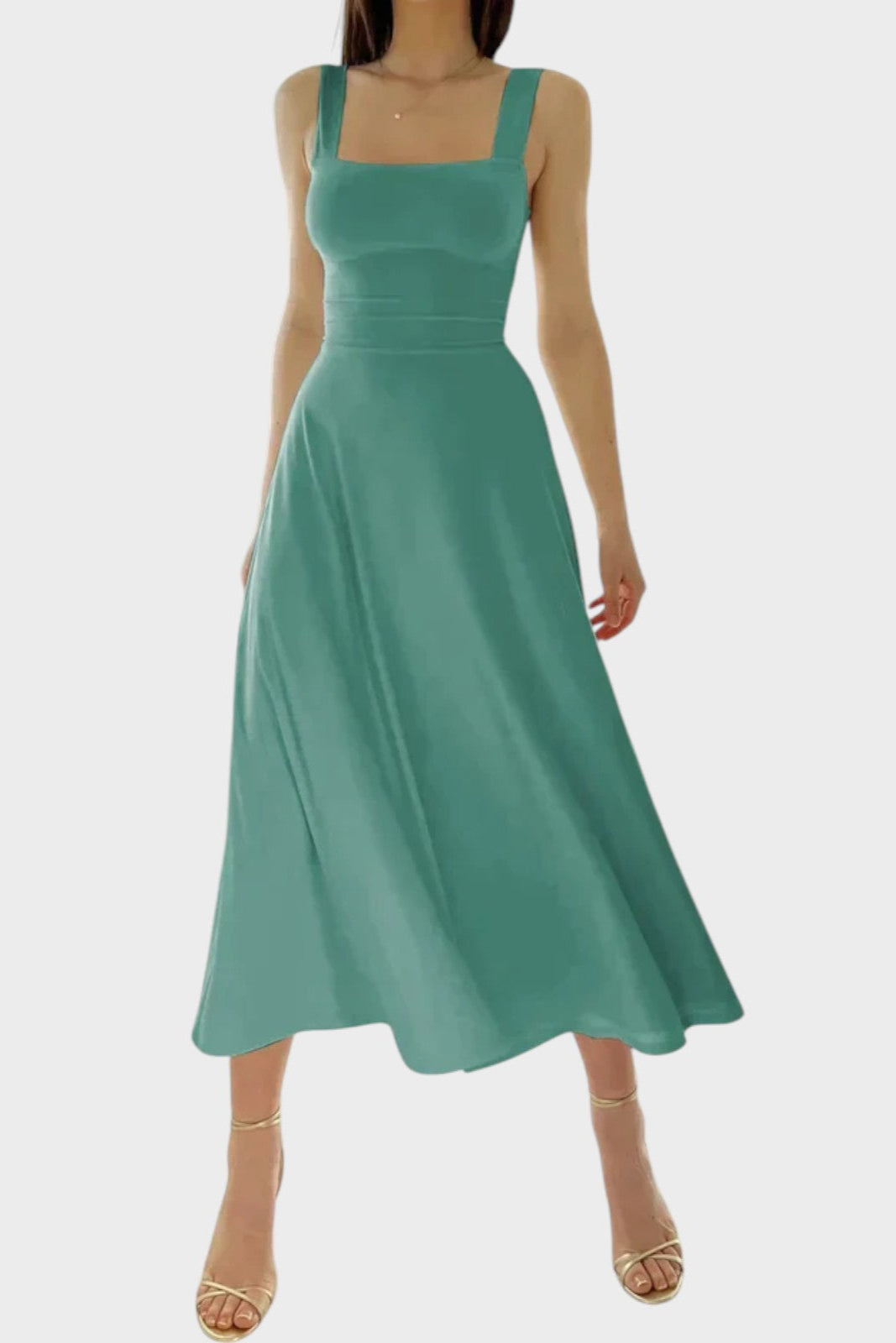 Lys Vestido de Tirantes Entallado Colección Minimalista