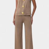 Jacey Conjunto de Punto Chaleco y Pantalón Edición Exclusiva