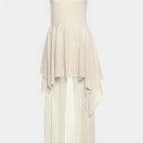Hollis Vestido Largo Halter Malla Elegante Edición Limitada