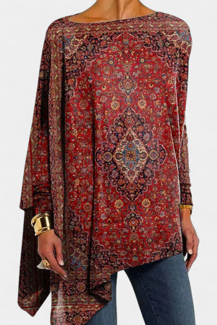 Andina Jersey Cuello Barco Elegante Colección Privé