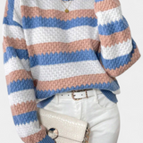 Kristen Jersey Oversized Rayas Colección Exclusiva