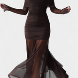 Desiree Vestido Maxi Sin Tirantes Colección Exclusiva