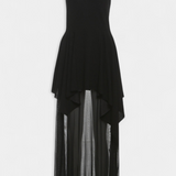 Hollis Vestido Largo Halter Malla Elegante Edición Limitada