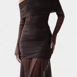 Desiree Vestido Maxi Sin Tirantes Colección Exclusiva