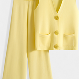 Jacey Conjunto de Punto Chaleco y Pantalón Edición Exclusiva