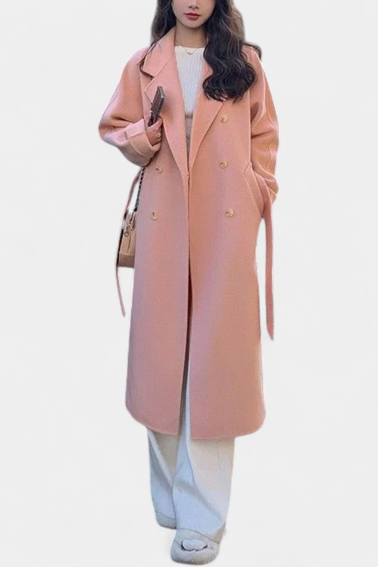 Nadiana Trench Largo Colección Atemporal Exclusiva