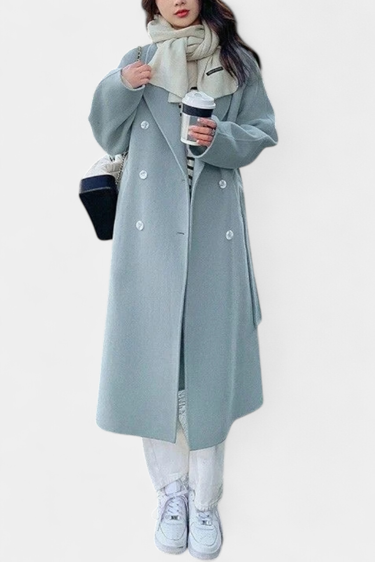 Nadiana Trench Largo Colección Atemporal Exclusiva