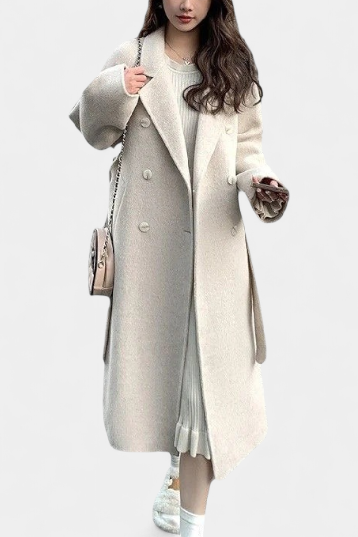 Nadiana Trench Largo Colección Atemporal Exclusiva