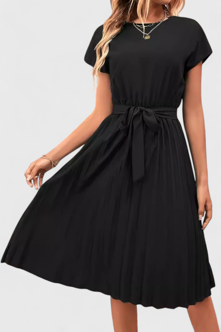 Luxie Vestido Midi Elegante Tejido Ligero Edición Limitada