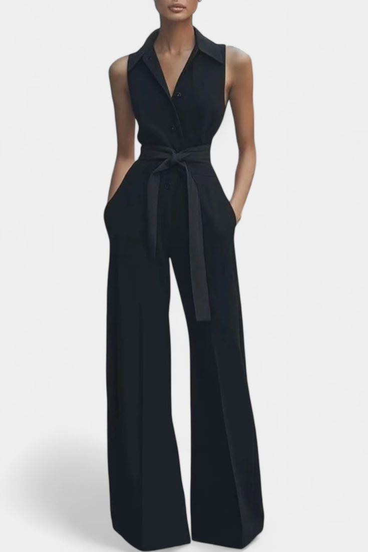 Ariella Mono Casual de Pierna Ancha Colección Exclusiva