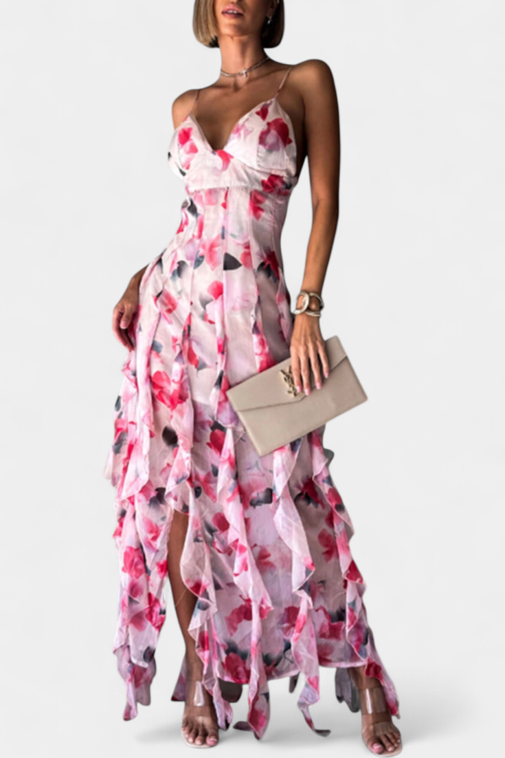 Bonnie Vestido Maxi Iris Púrpura Edición Limitada Exclusiva