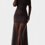 Desiree Vestido Maxi Sin Tirantes Colección Exclusiva