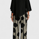 Aleida Conjunto Asimétrico Top Pantalón Estampado Colección