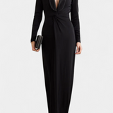 Talara Vestido Maxi Ajustado Tejido Suave Edicion Limitada